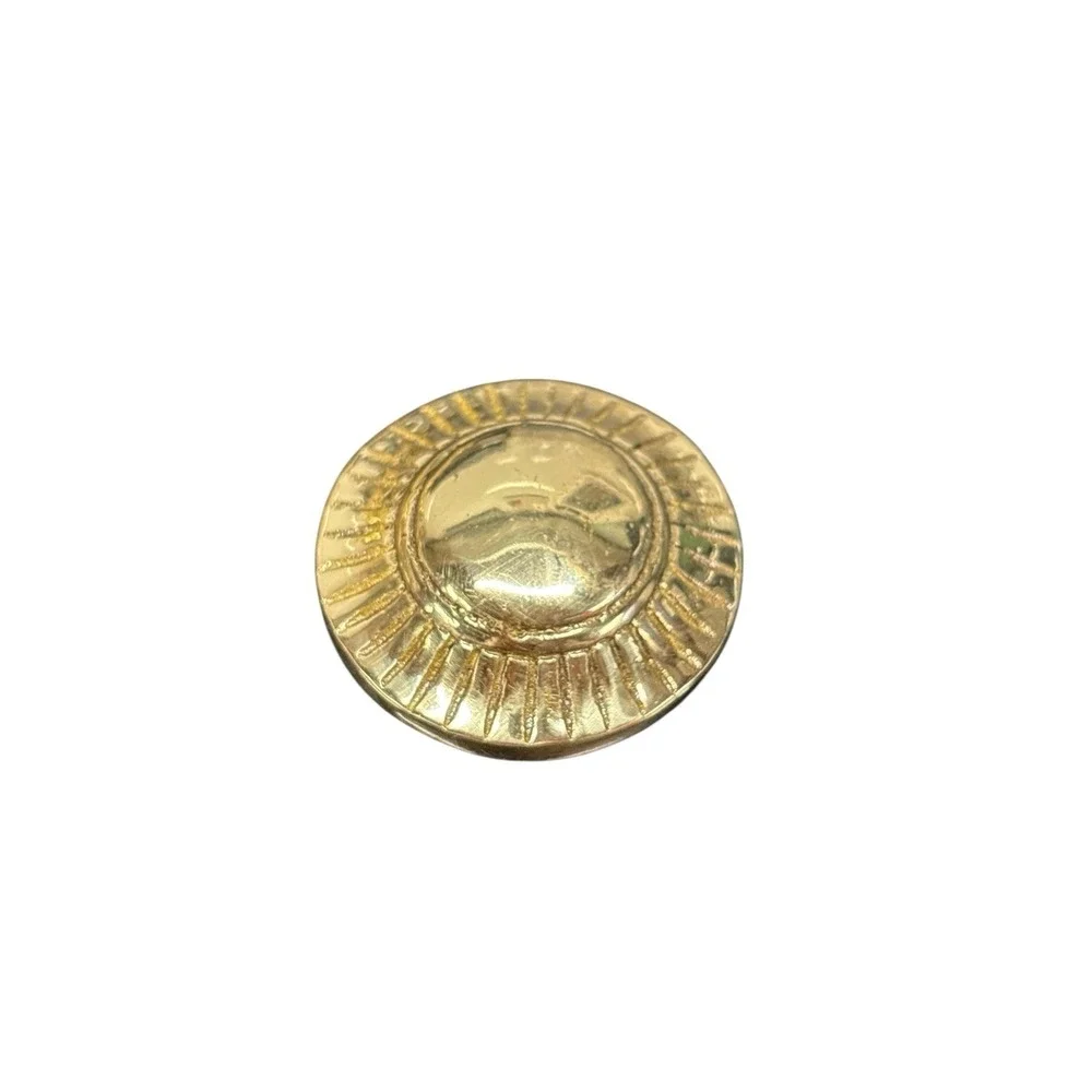 Vintage‎ Solid Polished Brass Lion Head Door Knocker Complete w/ Striker & Bolts